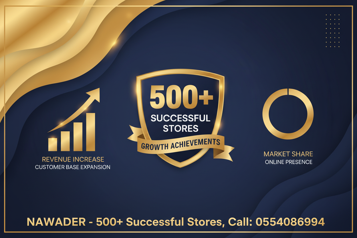 +500 متجر ناجح