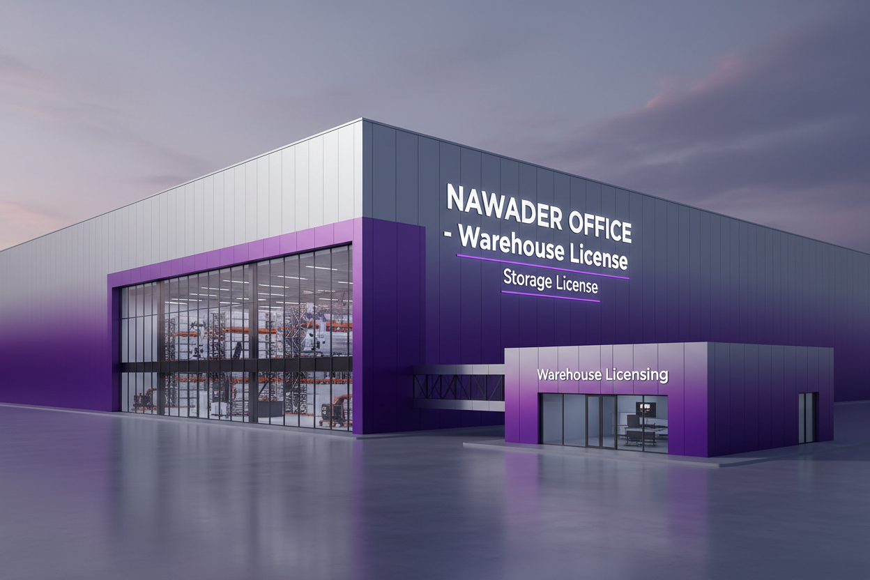 ترخيص المستودعات