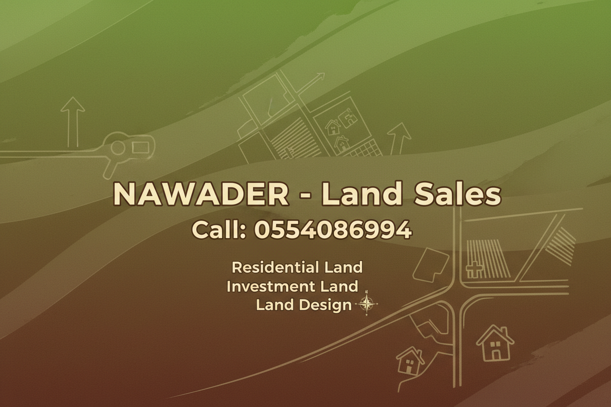 بيع الأراضي