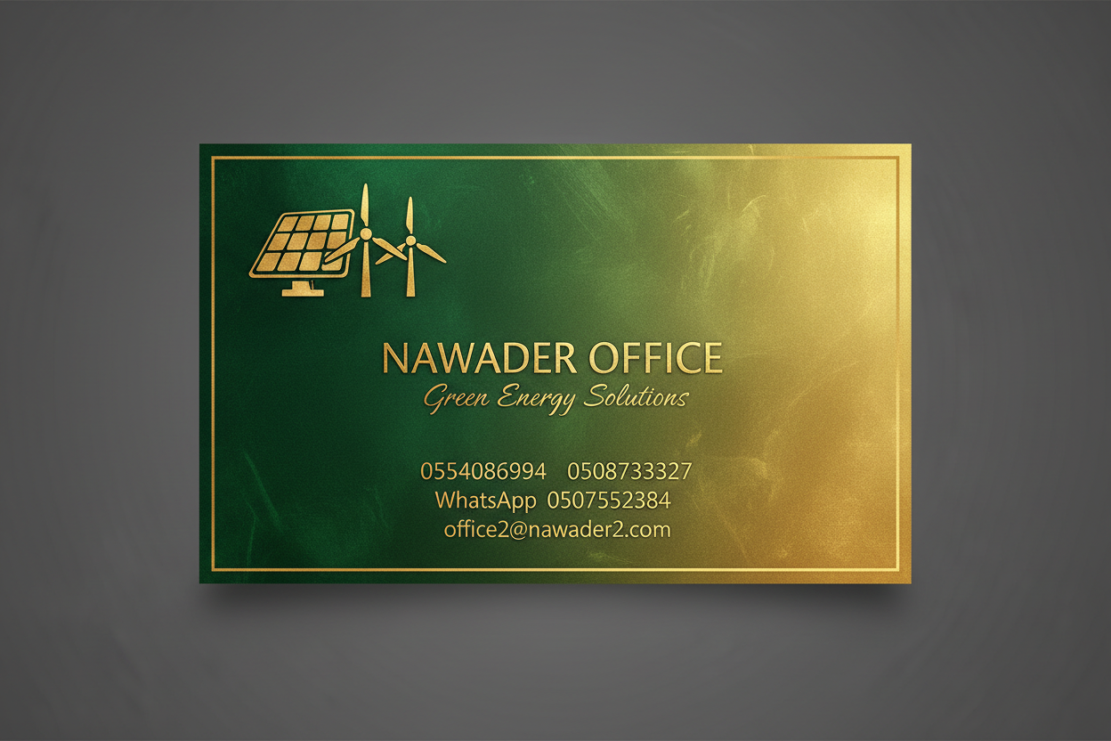 حلول الطاقة الخضراء - نوادر