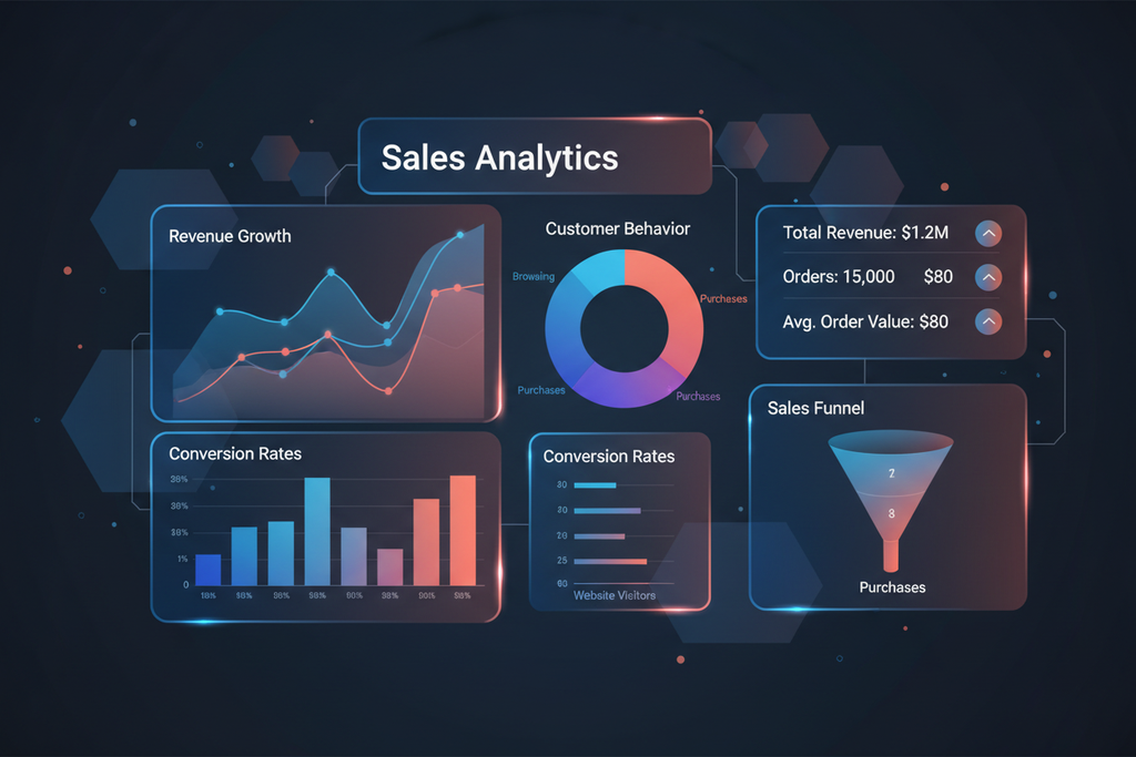 تحليلات المبيعات والعملاء