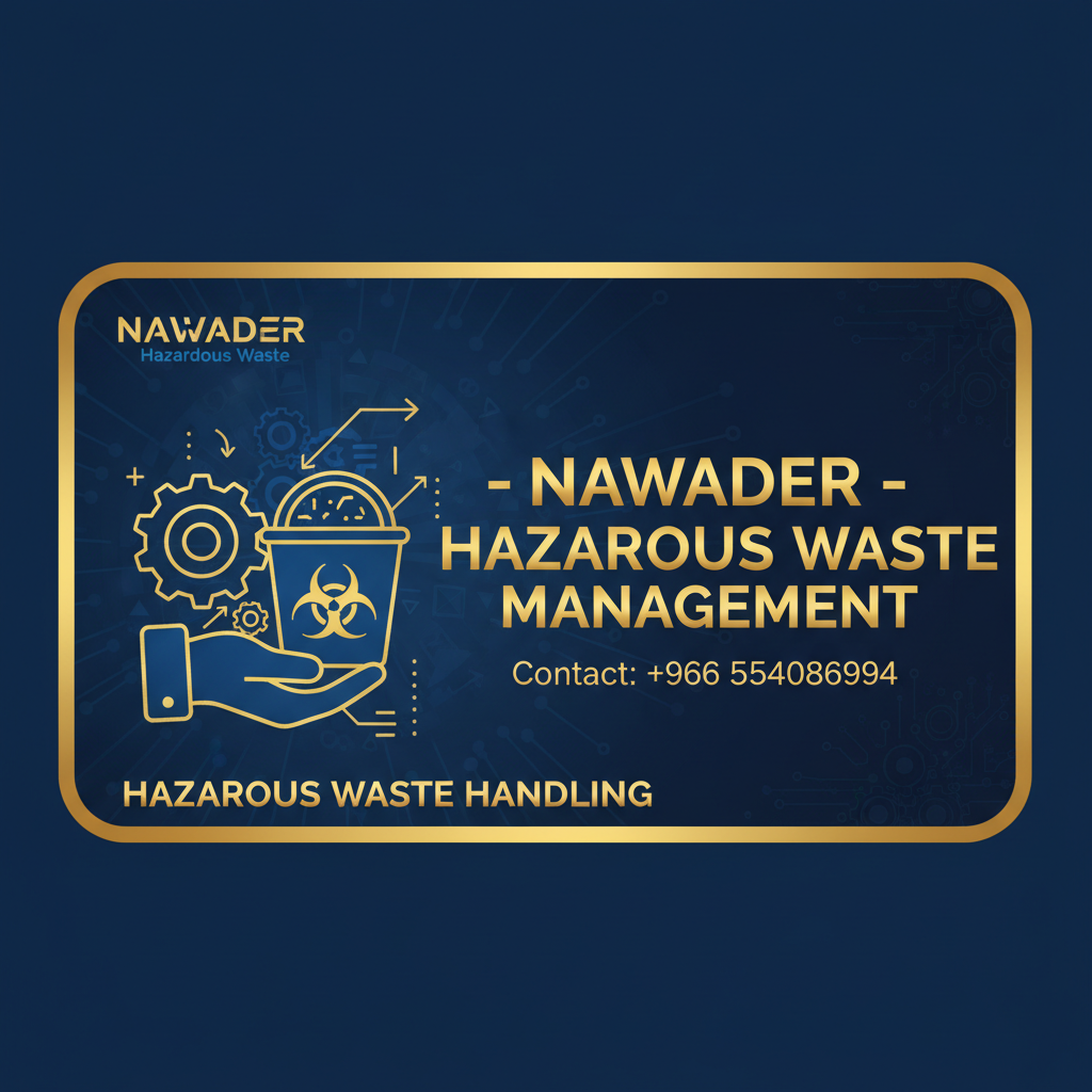 خدمات إدارة النفايات | Waste Management Services