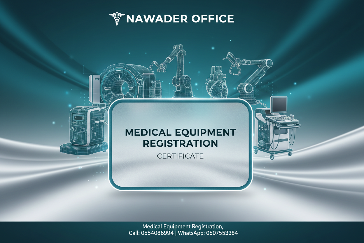 تسجيل الأجهزة الطبية